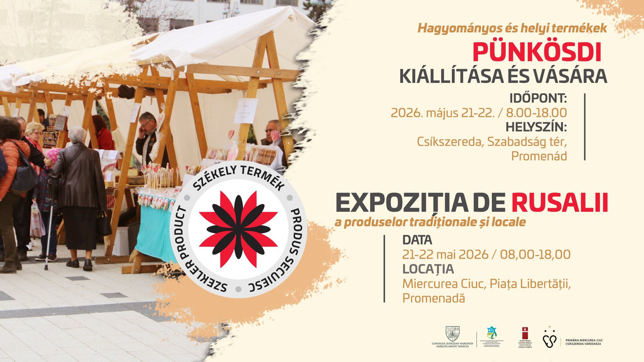 Esemenyek 2026 Punkosd Vasar